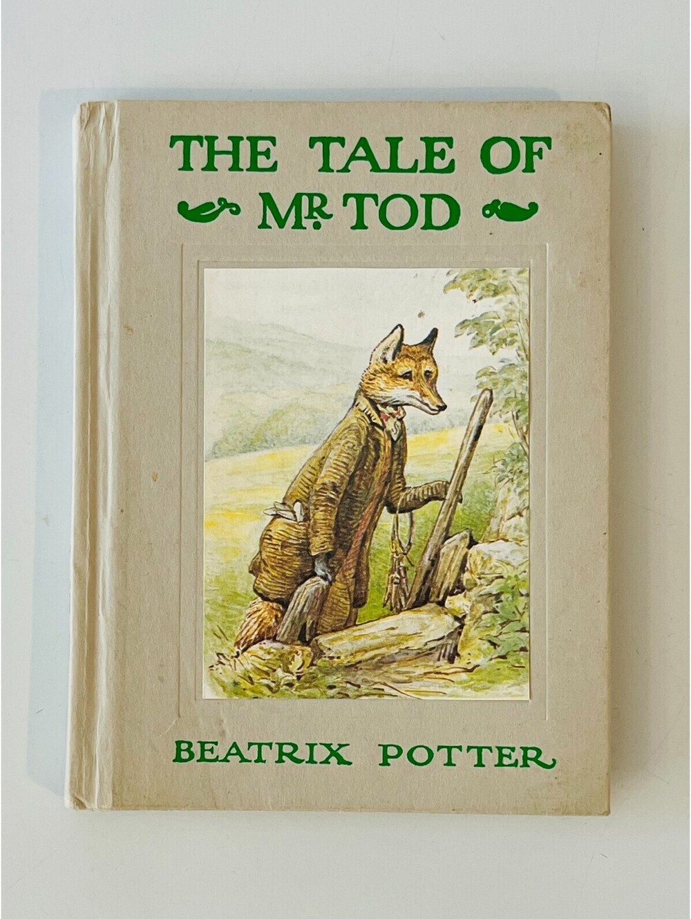 Vintage Book The Tale of Mr. Tod Beatrix Potter Printed in Great Britain 1923